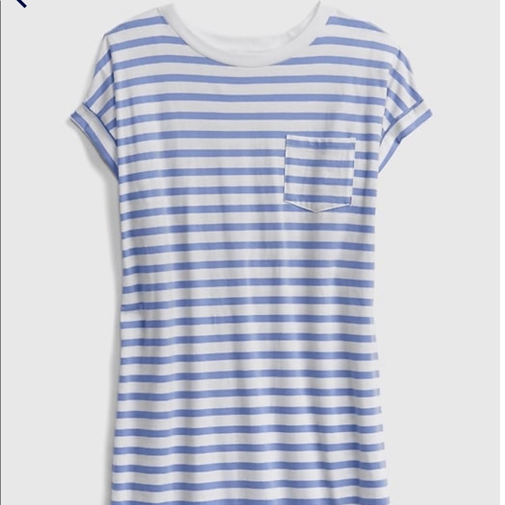 Stripe t shirt dress